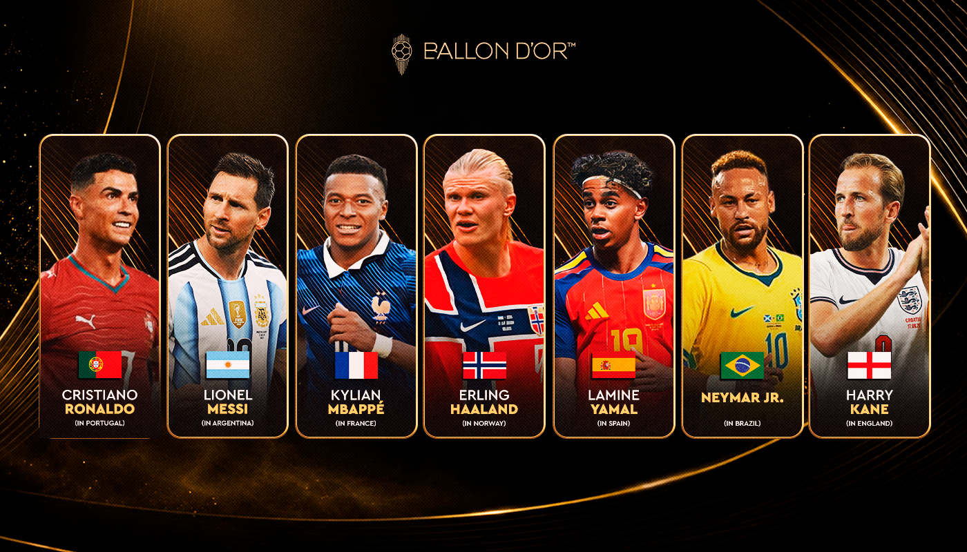 Com qual dos ex-indicados à Ballon d'Or você passaria suas férias?
