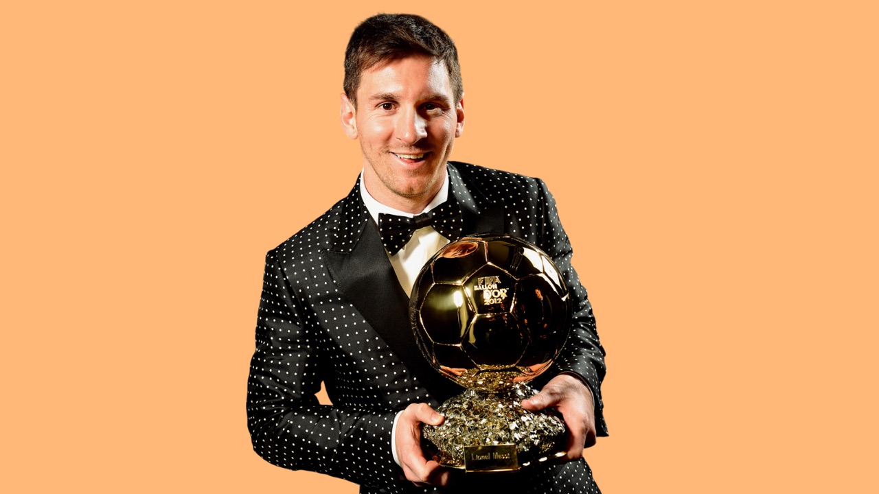 Lionel Messi – Vencedor do Ballon d'Or 2012