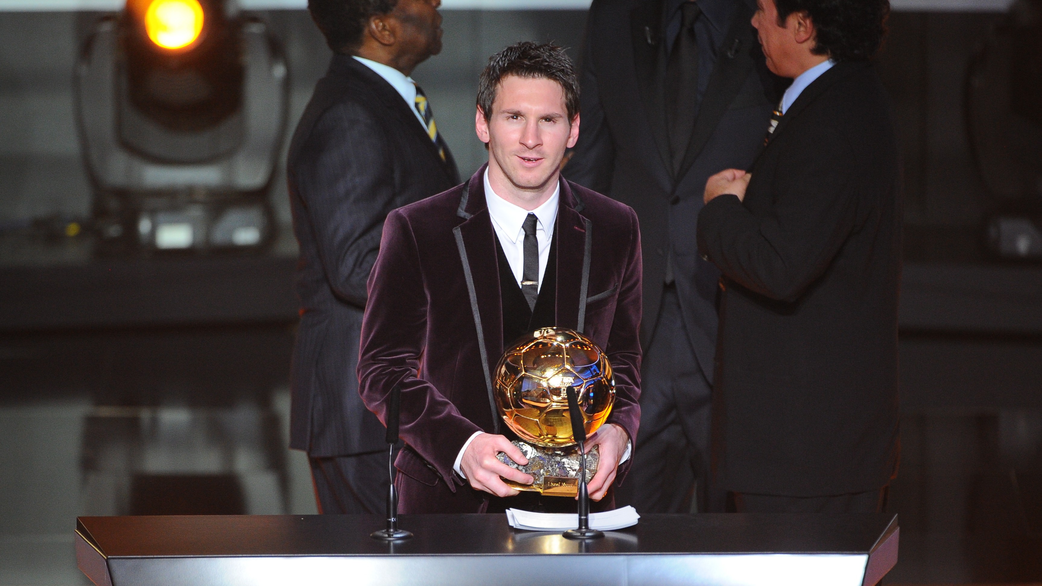 Lionel Messi – 2011 Ballon d'Or winner