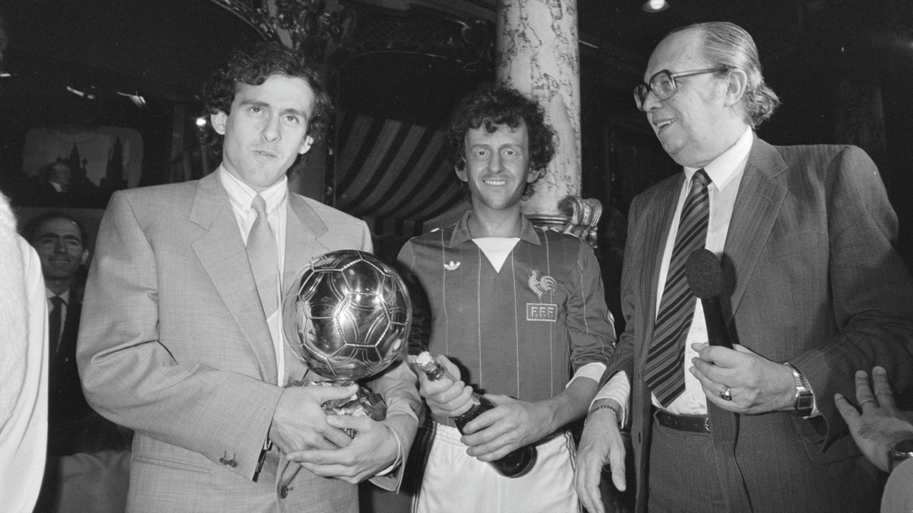 Michel Platini – Vencedor do Ballon d'Or 1985