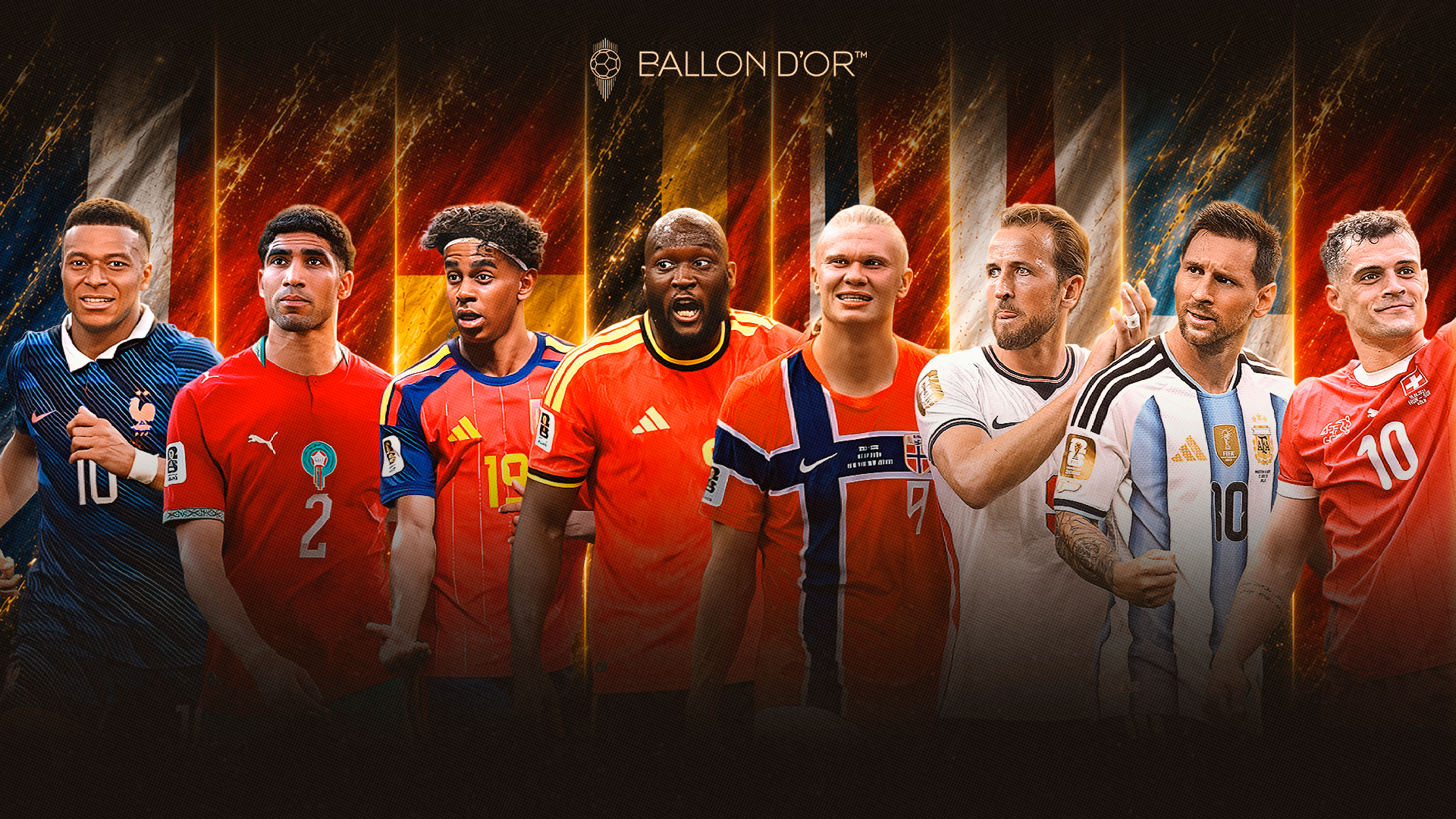  Qual das equipes classificadas para as quartas de final tem os melhores indicados à Ballon d'Or?
